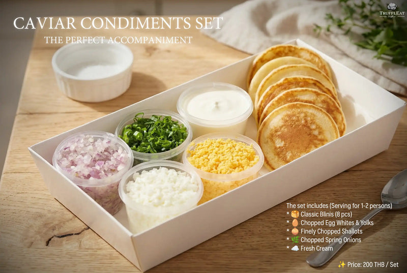 Caviar Condiments Set – Truffleat Thailand