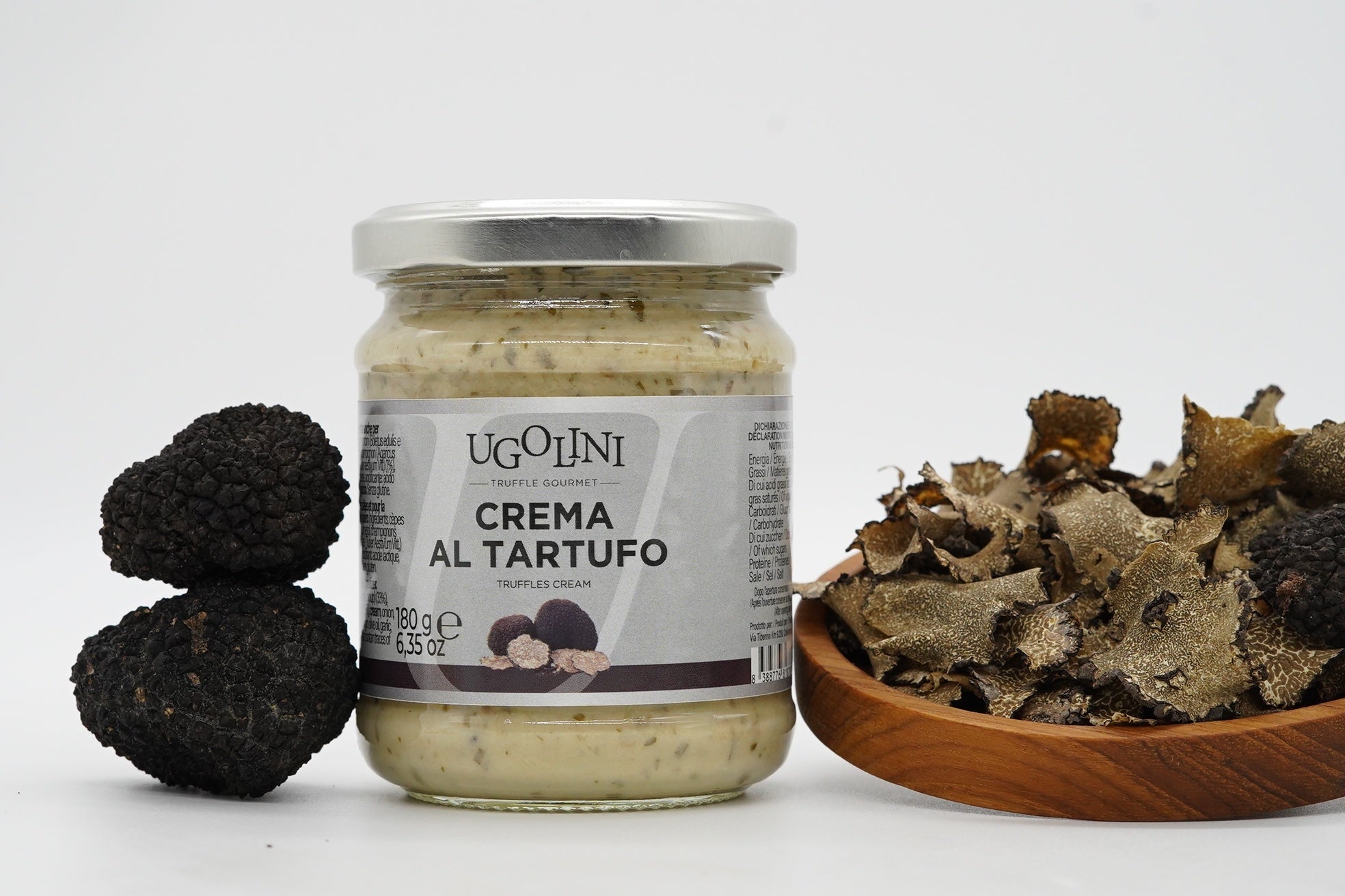Trufflee Black truffle cream gluten free 180 gr – Truffleat Thailand